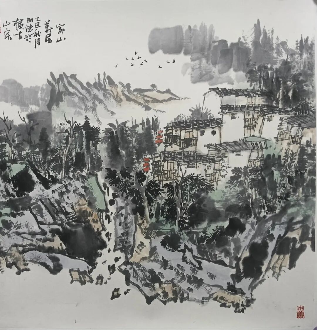 共绘湘西之美 长沙、龙山画家美术写生创作线上展上线(图31) 共绘湘西之美 长沙、龙山画家美术写生创作线上展上线(图31)