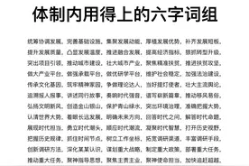 体制内用的上的就六字词语图片