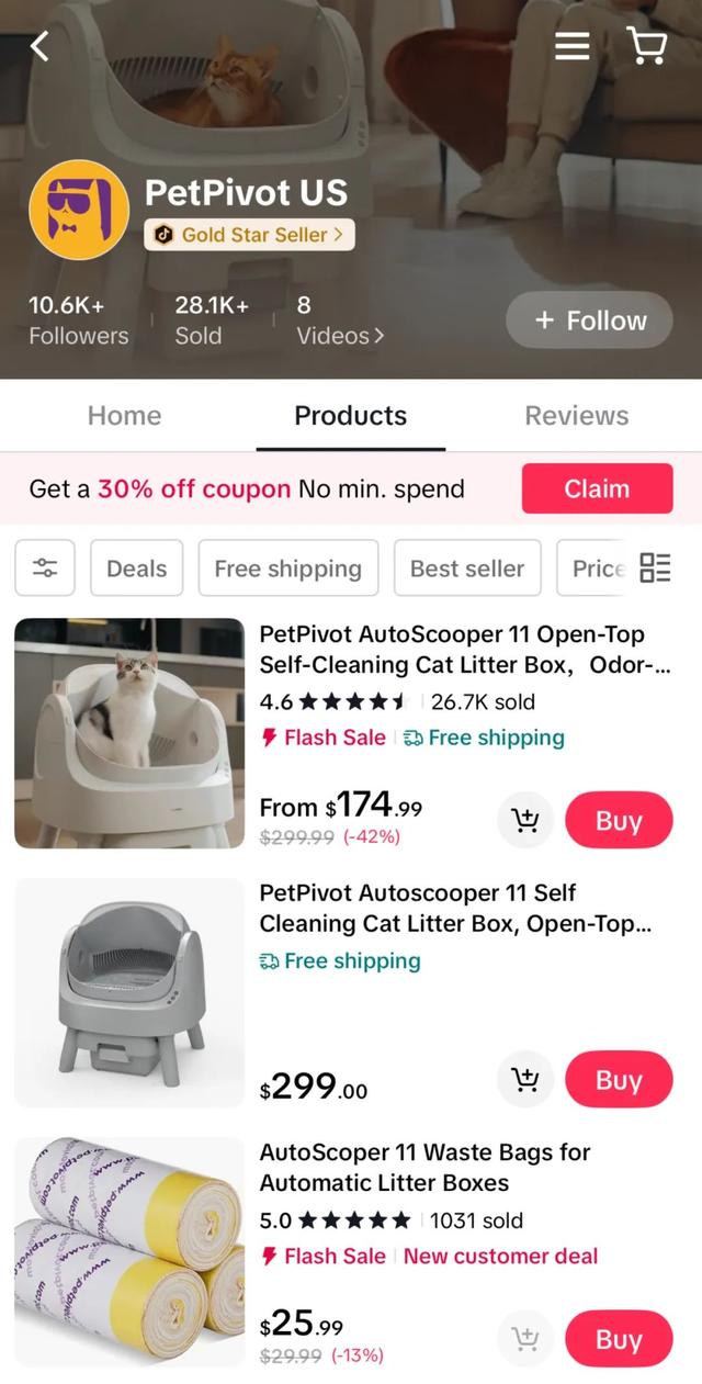 7个月赚2亿元！中国自动猫砂盆征服美国“铲屎官”