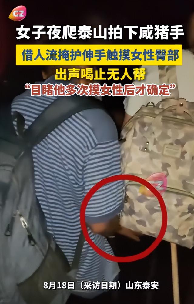 男子夜爬猥亵女性后，恶心一幕出现，路人冷漠，女子反应异常平静