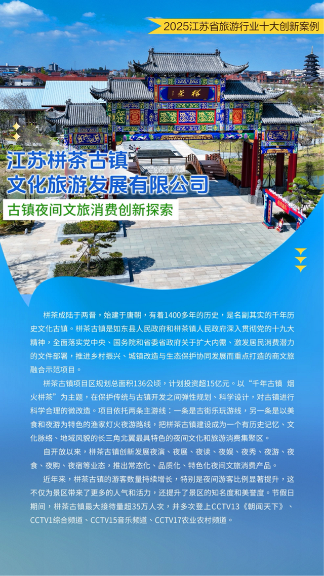 聚焦文旅新气象 2025江苏省旅游行业十大创新案例正式发布