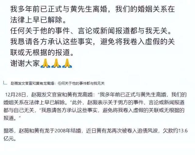 事业没了	、婚也离了，49岁赵薇近况曝光，原来被封杀只是冰山一角