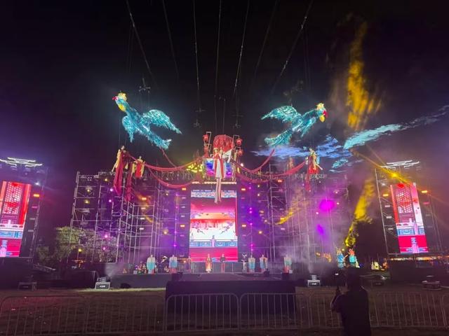 泾河新城这场沉浸式夜游盛宴亮点多