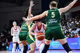 虎头蛇尾！中国女篮热身赛2分惜败澳大利亚图片