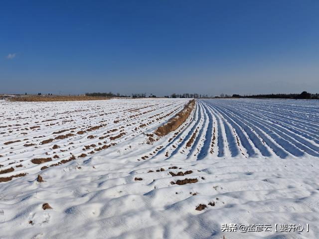 12月12日，雪落临汾大地，银装素裹