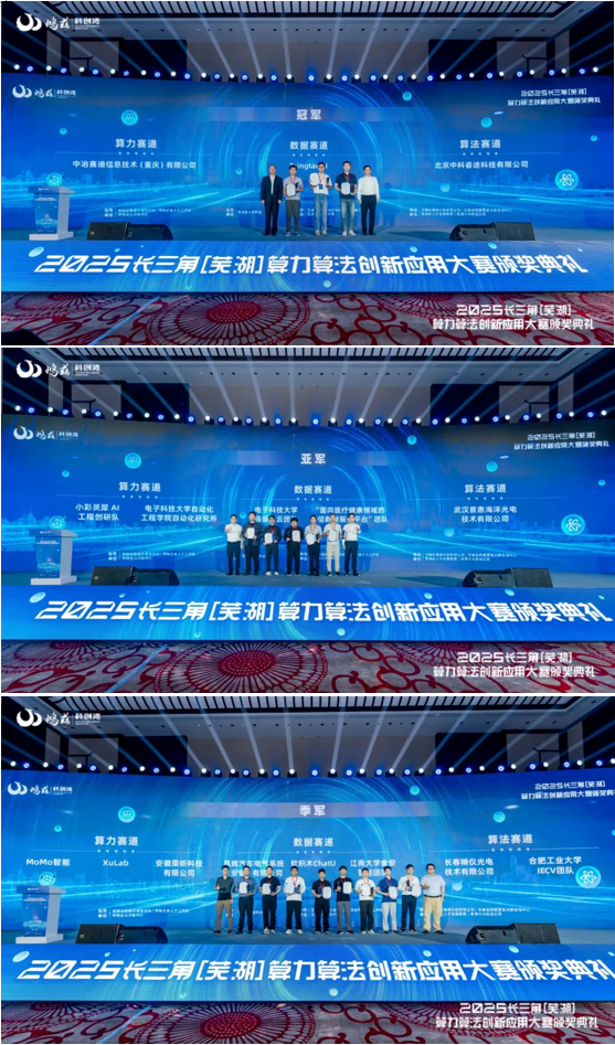 智算之城提速，2025长三角（芜湖）算力算法创新应用大赛落幕