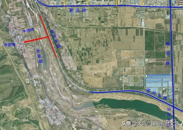 太原这座新建跨汾河大桥成为新晋热门打卡地！