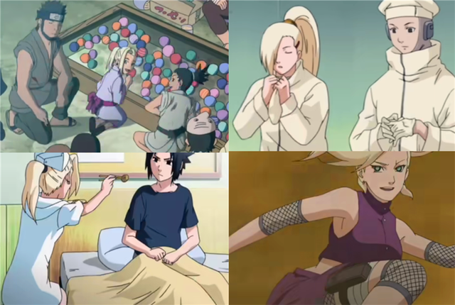 火影忍者中井野穿过的22身衣服：护士装佐井不知道，猫女郎很可爱