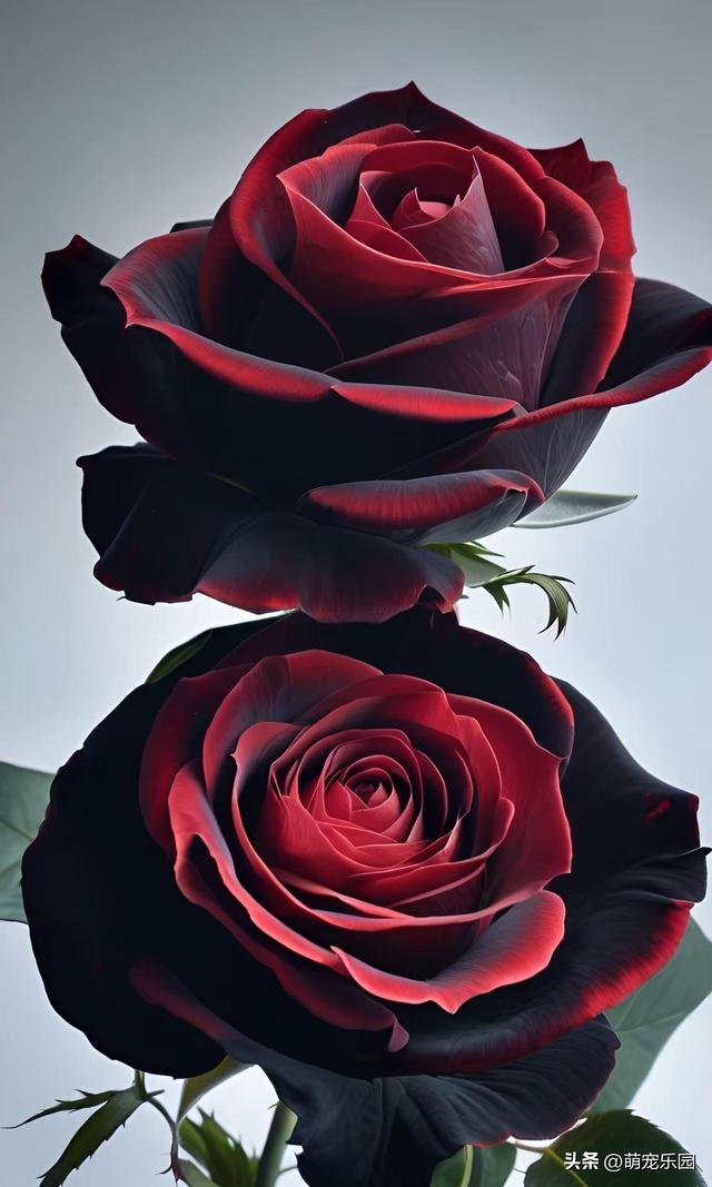 野外偶遇神秘蔷薇，烈焰红与夜幕黑交织，我被这自然之美震撼了