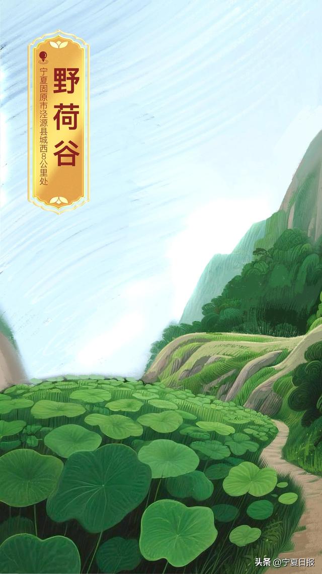 手绘 | 宁夏“纳凉地图”：这里深藏着一个“18度的夏天”！