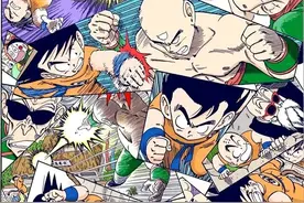 极致画功的体验，盘点龙珠漫画里全部的整页大图，全部可以当壁纸图片