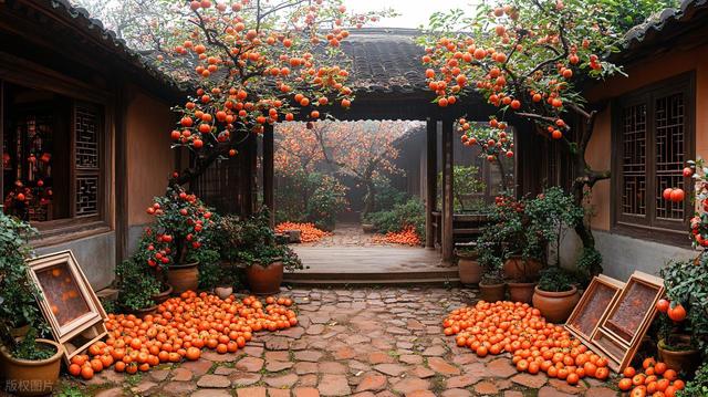 漫山遍野的红柿子，没门票却是陕西原生态小村，周边游玩攻略来了