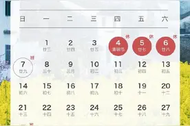 “五一”倒计时：本周日上班，单休族：上9天休3后再连上8天图片
