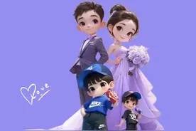 亲子头像‖两个儿子更幸福图片