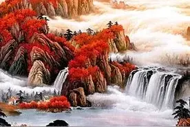 顶级聚财山水画49幅，招财进宝，顺风顺水！图片