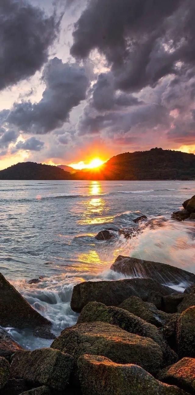 #治愈系 #日出美景 #海边日出