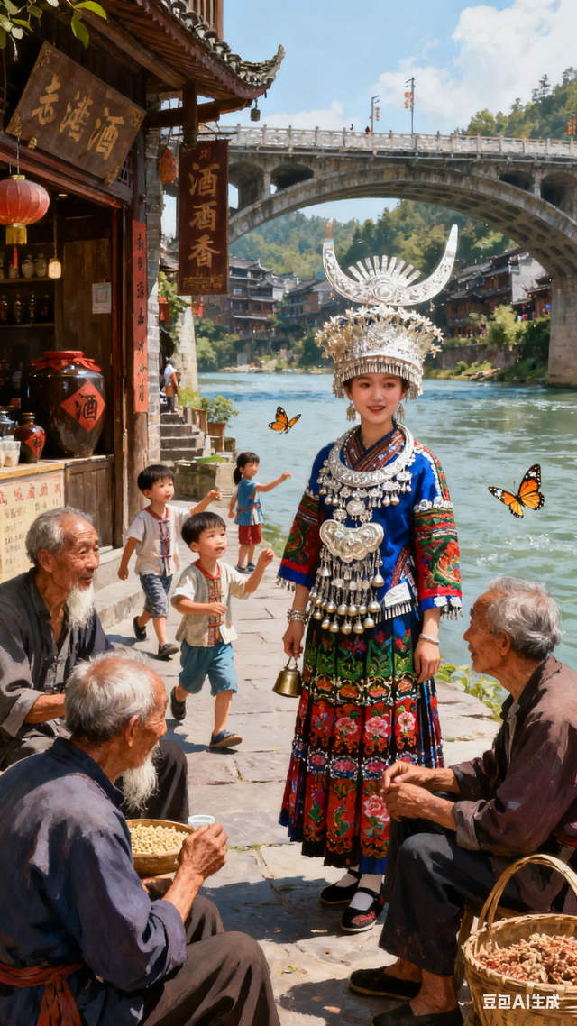 无双道龙赵小荣游记《 一笔祥龙行天下 》（一三一）镇远古城