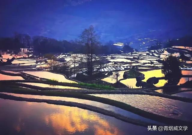 旧时光里打捞的梯田光影