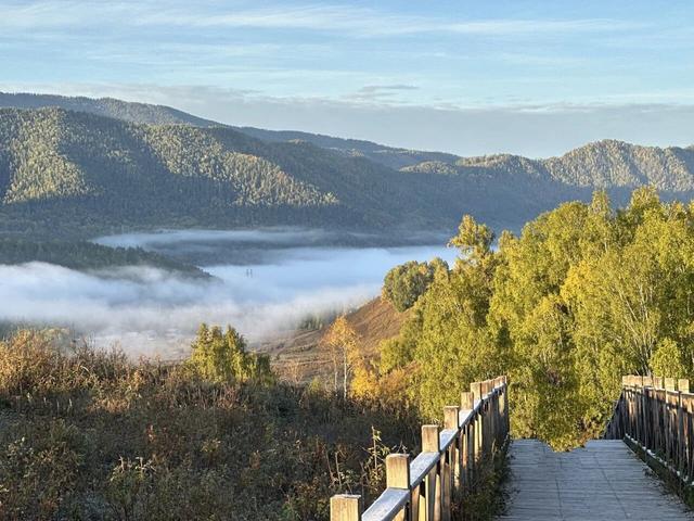 五彩斑斓喀纳斯