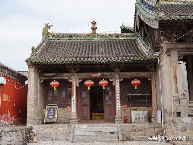 润城东岳庙，藏在晋城的琉璃奇观，拜亭藻井与天齐殿斗拱惊艳时光
