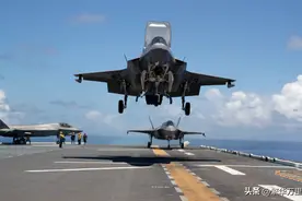 F35B战机，对比中国歼35，解放军舰载机，到底有多强悍？图片