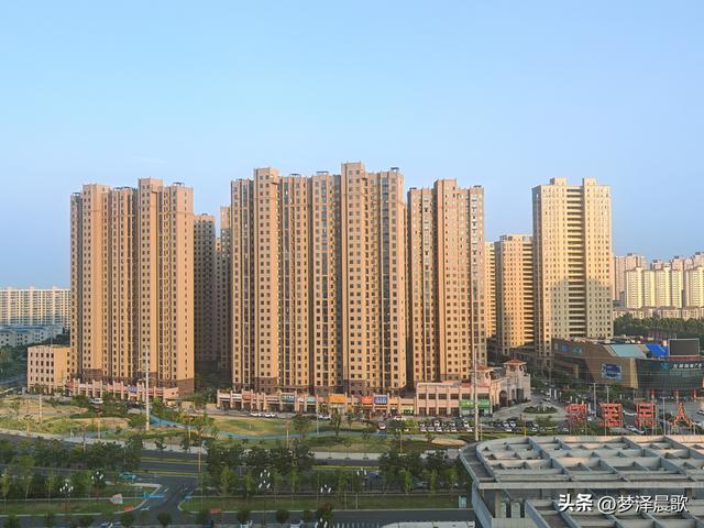 千年古城，云梦城东盛夏光影远眺