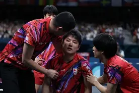 曾扬言带3枚奖牌回日本，如今只能争夺男团铜牌，张本智和回应遭瑞典逆转：没有力气不想拼了，但还是要去打图片