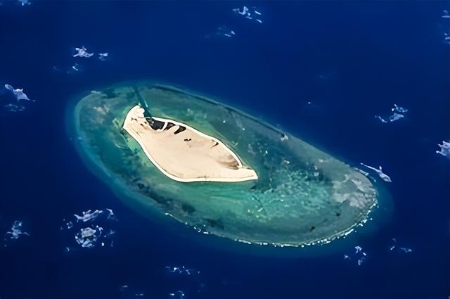 南海第一大岛初具雏形，虽然目前吹填过程多国搅局