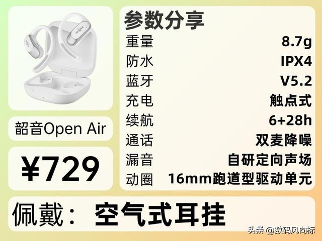 开放式耳机哪个牌子好用？目前最建议入手的十款开放式耳机推荐