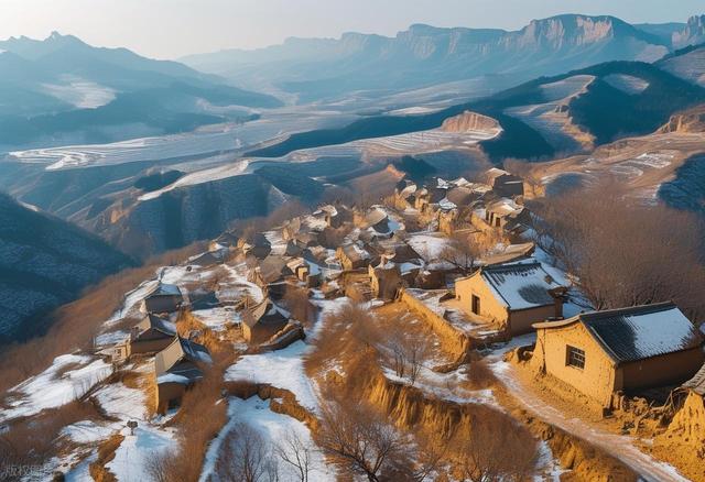 山西吕梁高清大图，一座宁静的城市