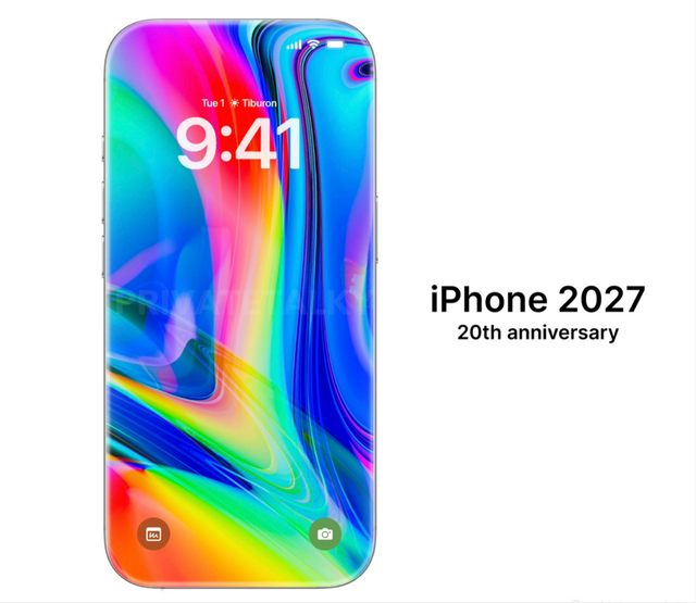 再一次改变世界？苹果或推出20周年新品，环绕式iPhone曝光