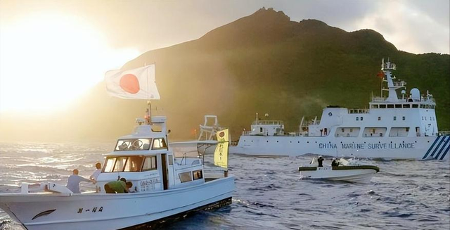 日本通告全球，将强登钓鱼岛？中方已经增兵	，普京政府也选边站了