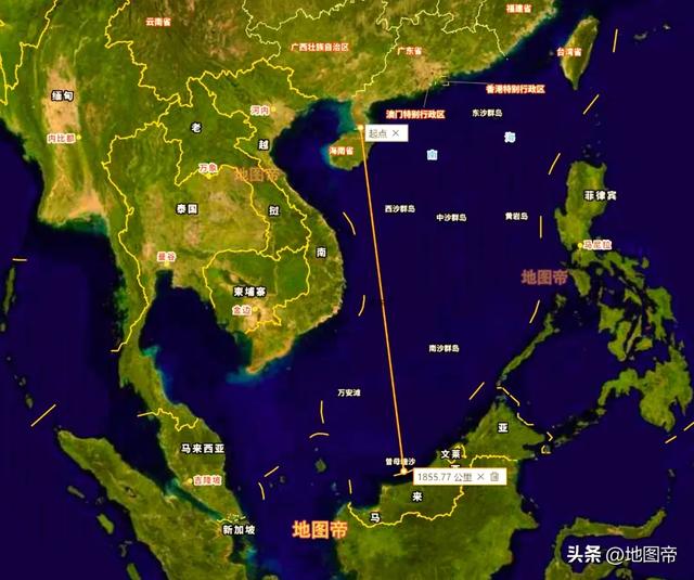 我国跨度前五的省区,最远超2400公里,新疆仅排第三