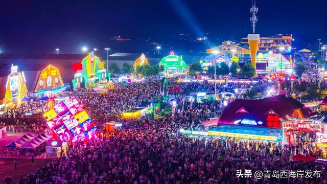 第35届青岛国际啤酒节在青岛西海岸新区开幕！