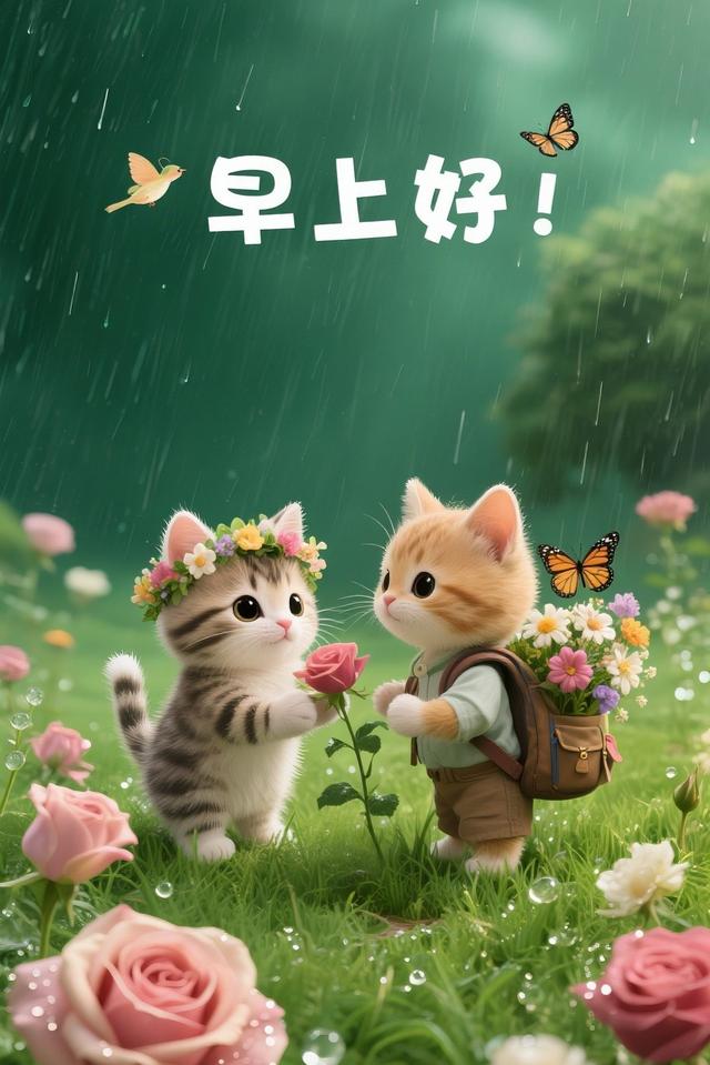 漂亮的早上好！祝福图片分享给大家请欣赏