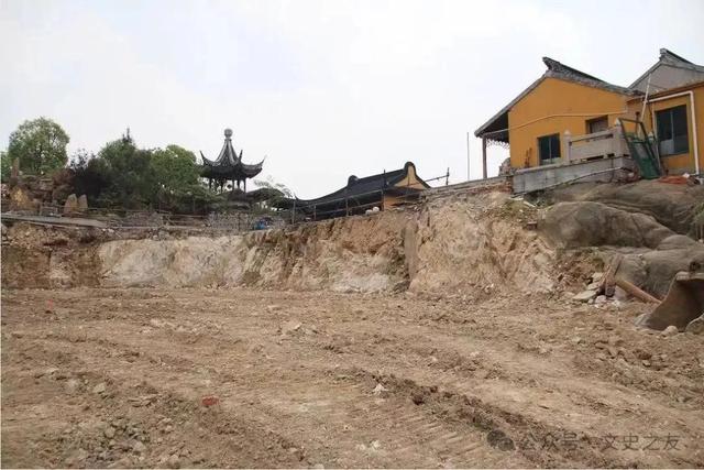 寒山别业遗址遭曹稳喜（贤宗）毁灭性摧毁