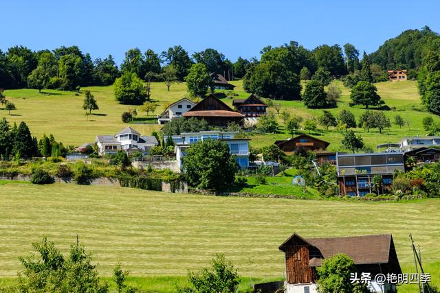 欧游杂记（5）‖ 齿轮火车几上几下瑞吉山，缆车凌空飞跃韦吉斯