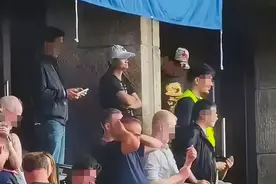 马云、刘强东现身欧洲杯决赛现场图片