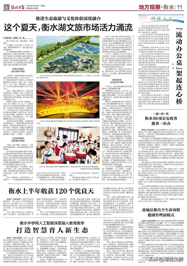 这个夏天，衡水湖文旅市场活力涌流