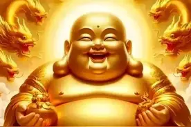 弥勒佛祖对您笑，好运财运都来到，留下“叩拜弥勒佛”接好运回家图片