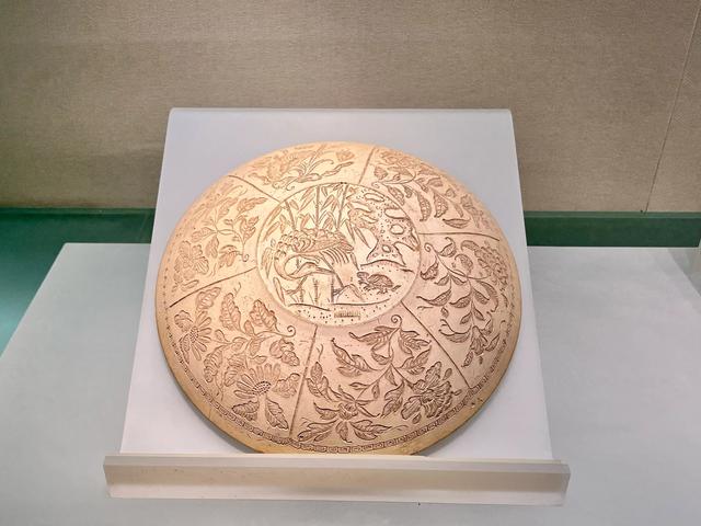 比较少见——博物馆里的金代瓷碗盘 印花模具