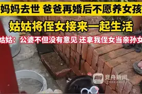 安徽:妈妈去世,爸爸再婚后不愿意养女孩!姑姑将侄女接来一起生活.姑姑:公婆不但没有意见,还拿侄女当亲孙女图片