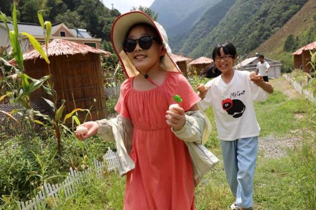 “山村收菜计划”再升级！杭城一批亲子家庭上周末驱车200公里赶到这个海拔600多米的小山村……