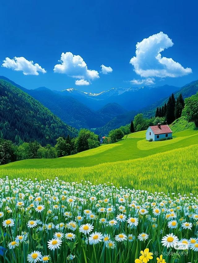 青山绿水风光旖旎