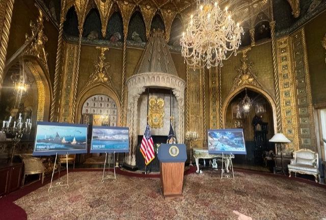 特朗普阴谋难藏！造黄金战舰或是烟雾弹，背后还有更大算计？