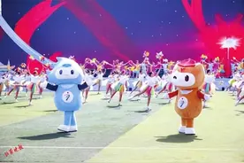 太原市第十三届运动会昨日开幕图片