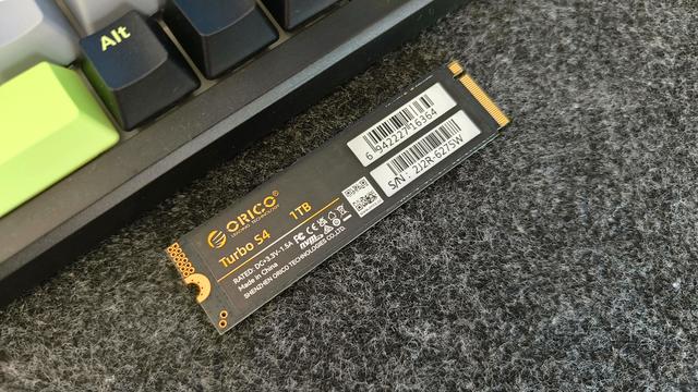 7450MB/s 读写，长江存储颗粒+联芸主控丨奥睿科Turbo S4固态硬盘