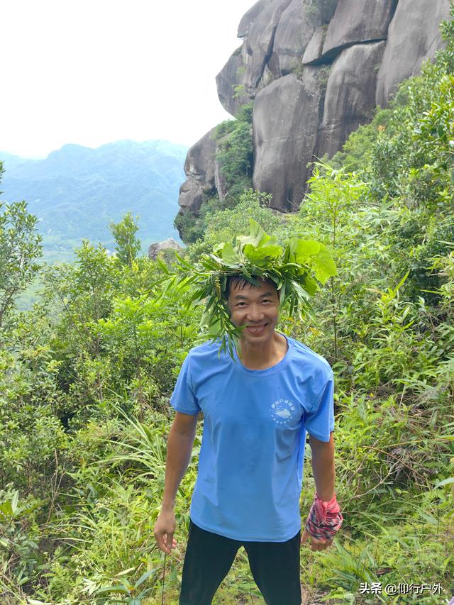 揭西猴面石徒步登山