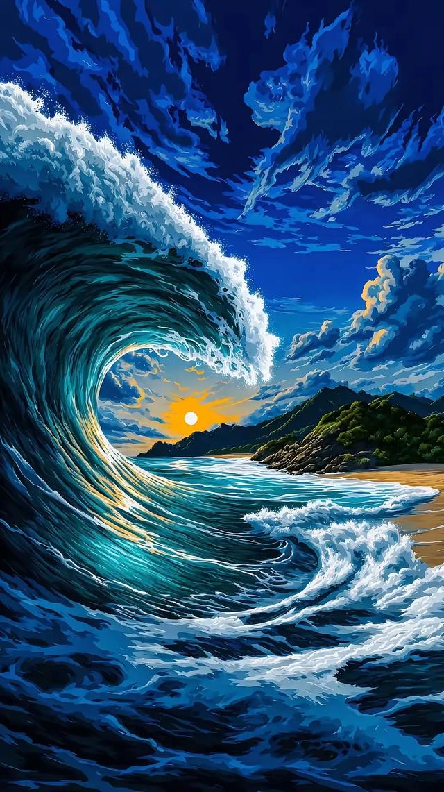 和你一起，听风，看海，闻一闻海的味道。