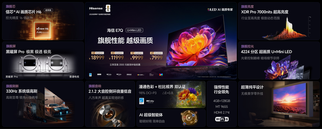 海信电视推出RGB-Mini LED双旗舰 加速向大众市场普及